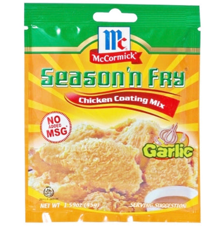 McCormick Season N’ Fry Garlic (Chicken Coating Mix) 45g - Asian Online Superstore UK