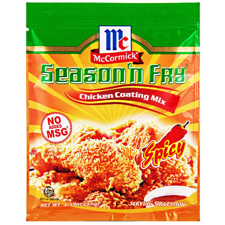McCormick Season N’ Fry Spicy (Chicken Coating Mix) 45g - Asian Online Superstore UK