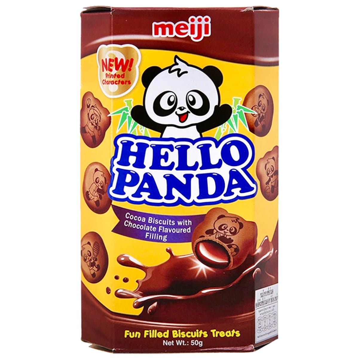 Meiji Hello Double Chocolate Biscuit (Cocoa & Chocolate) 50g - Asian Online Superstore UK