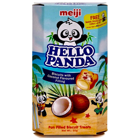 Meiji Hello Panda Coconut Biscuit 50g - Asian Online Superstore UK
