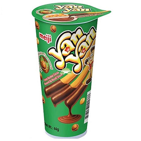 Meiji Yan Yan Hazelnut - Cocoa Flavour Biscuit 50g - Asian Online Superstore UK
