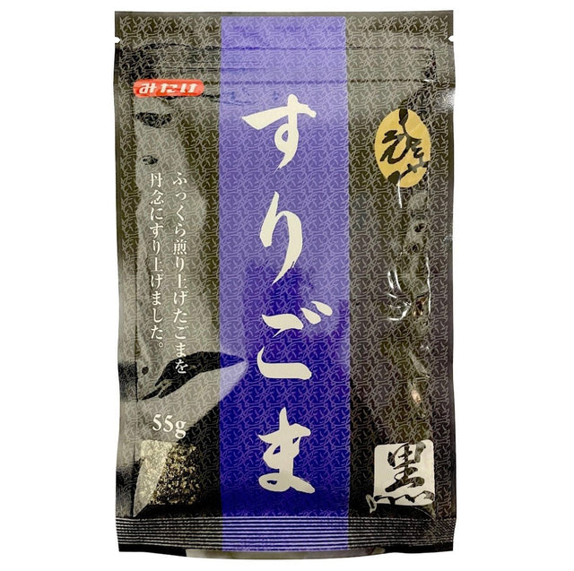 Mitake Ground Sesame Seeds Black 55g - Asian Online Superstore UK
