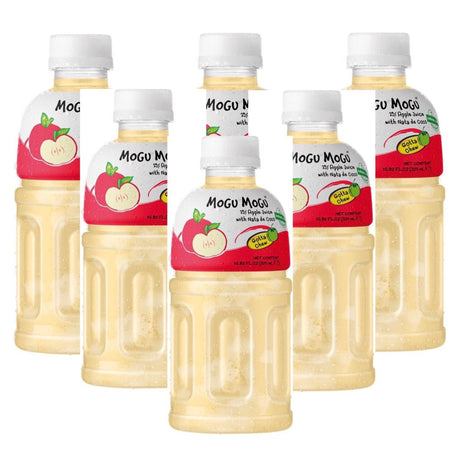 Mogu Mogu Nata De Coco Apple Flavour 6x320ml - Asian Online Superstore UK