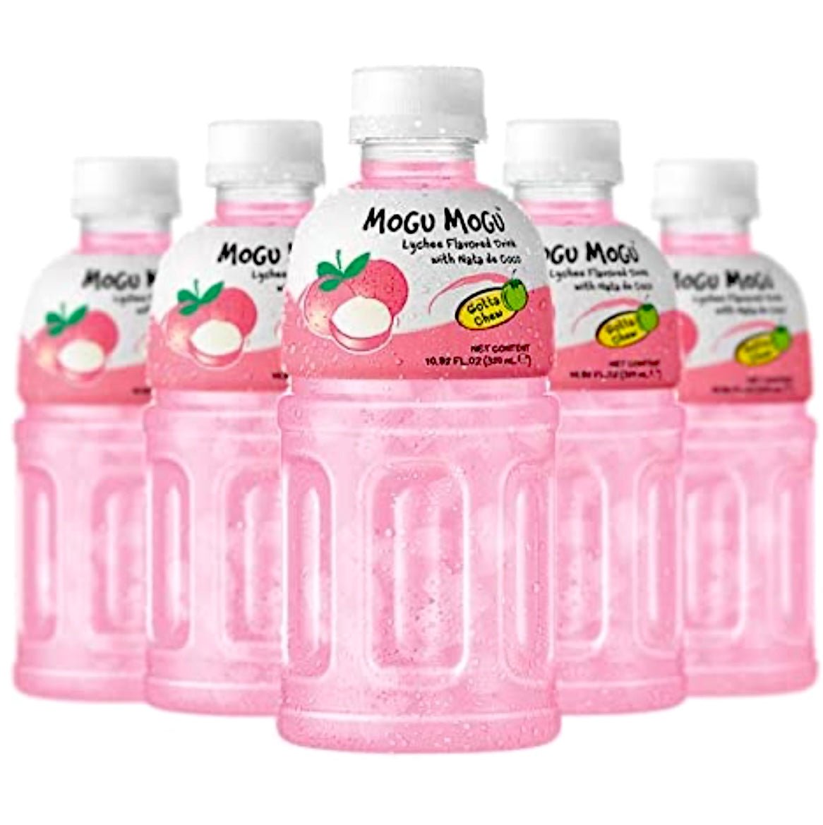 Mogu Mogu Nata De Coco Lychee Flavour 6x320ml - Asian Online Superstore UK