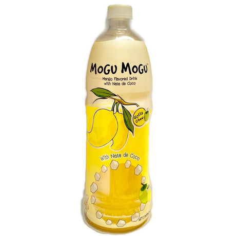 Mogu Mogu Nata De Coco Mango Flavour 1L - Asian Online Superstore UK