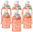 Mogu Mogu Nata De Coco Peach Flavour 6x320ml - Asian Online Superstore UK