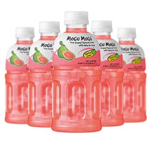 Mogu Mogu Nata De Coco Pink Guava Flavour 6x320ml - Asian Online Superstore UK