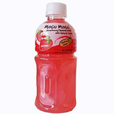 Mogu Mogu Nata De Coco Strawberry Flavour 320ml - Asian Online Superstore UK