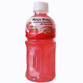 Mogu Mogu Nata De Coco Strawberry Flavour 320ml | Asian Grocery UK