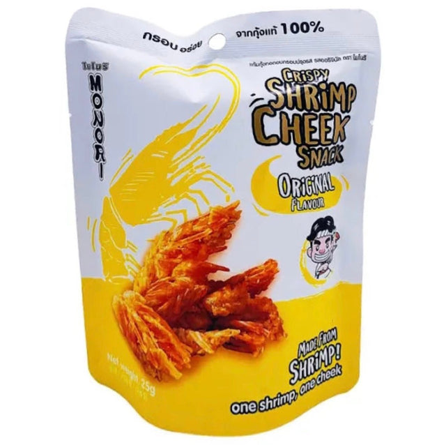 Monori Crispy Shrimp Cheek Mini Snack 25g - Asian Online Superstore UK