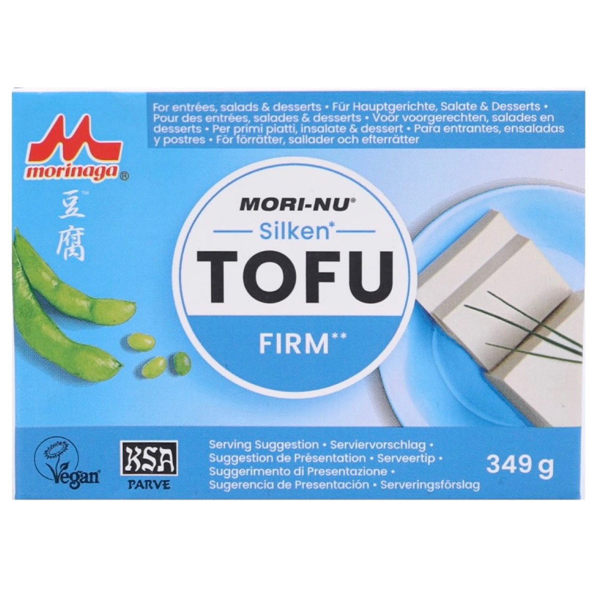 Morinaga Silken Tofu Firm (Blue) 349g - Asian Online Superstore UK