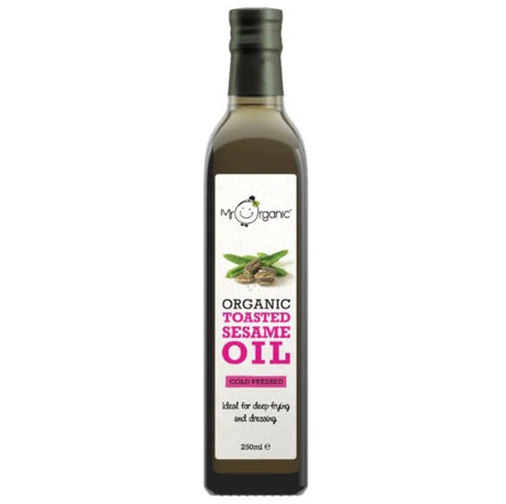 Mr Organic Toasted Sesame Oil 250ml - Asian Online Superstore UK