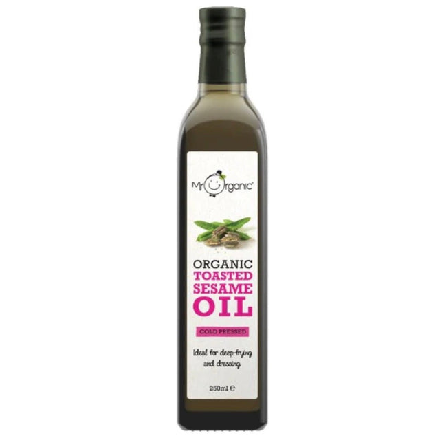 Mr Organic Toasted Sesame Oil 250ml - Asian Online Superstore UK