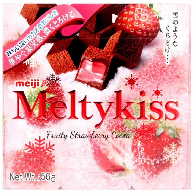 MS Meiji Meltykiss Fruity Strawberry Cocoa 56g - Asian Online Superstore UK
