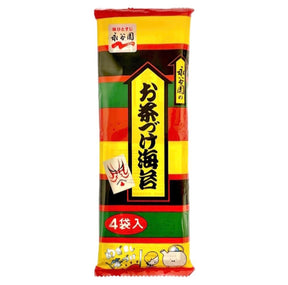 Nagatanien Ochazuke Nori 4pc (Rice Seasoning Mix) 24g | Asian Grocery UK