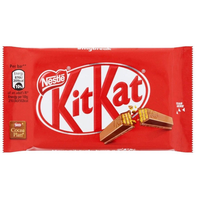 Nestle Kit kat 4 Finger Chocolate Bar 41.5g - Asian Online Superstore UK