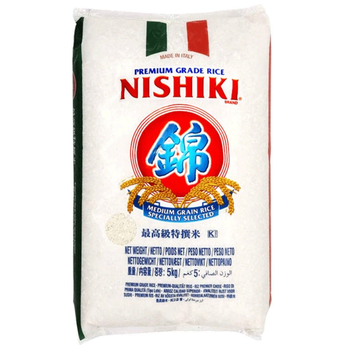 Nishiki Premium Grain Rice (Italian M. Grain Rice) 5kg