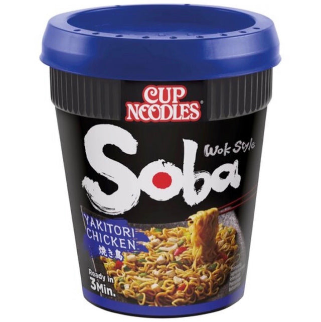 Nissin Soba Cup Yakitori Chicken 89g - Asian Online Superstore UK