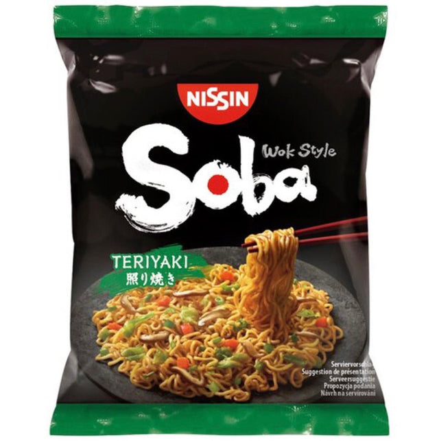Nissin Soba Teriyaki Instant noodle (Wok Style) 110g - Asian Online Superstore UK