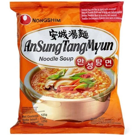 Nongshim Ansung Tangmyun Ramyun Instant Noodle 125g - Asian Online Superstore UK