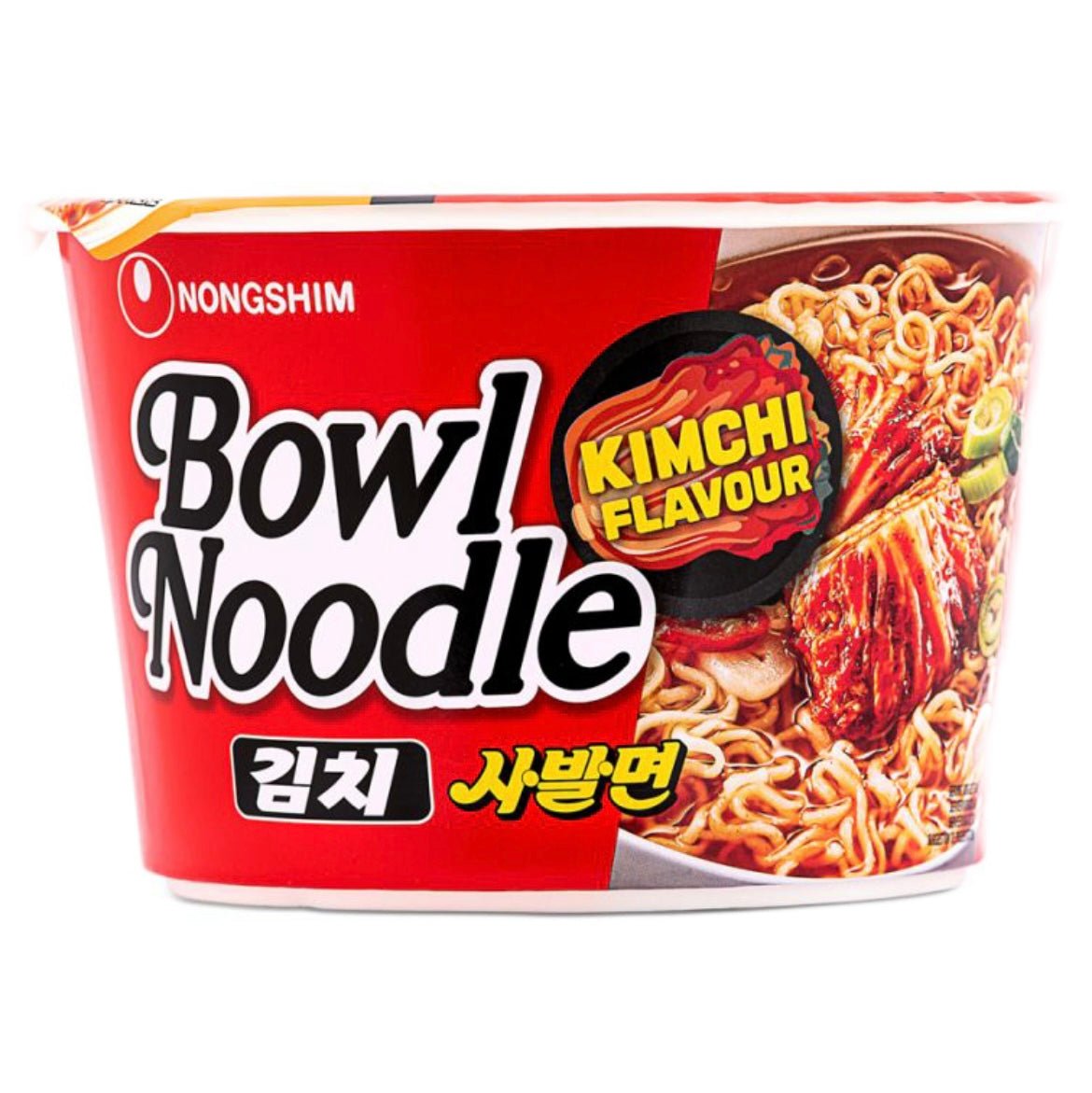 Nongshim Bowl Noodle Soup Kimchi Flavour 100g - Asian Online Superstore UK