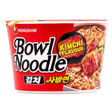Nongshim Bowl Noodle Soup Kimchi Flavour 100g - Asian Online Superstore UK