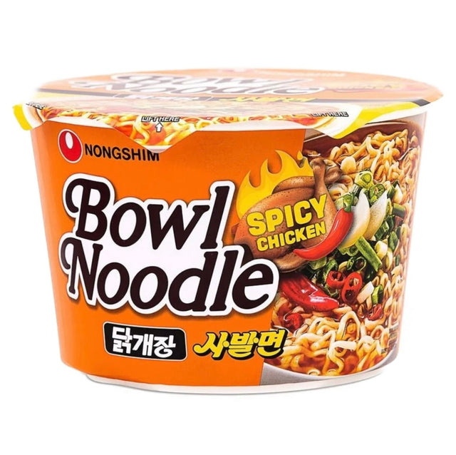 Nongshim Bowl Noodle Soup Spicy Chicken 100g - Asian Online Superstore UK