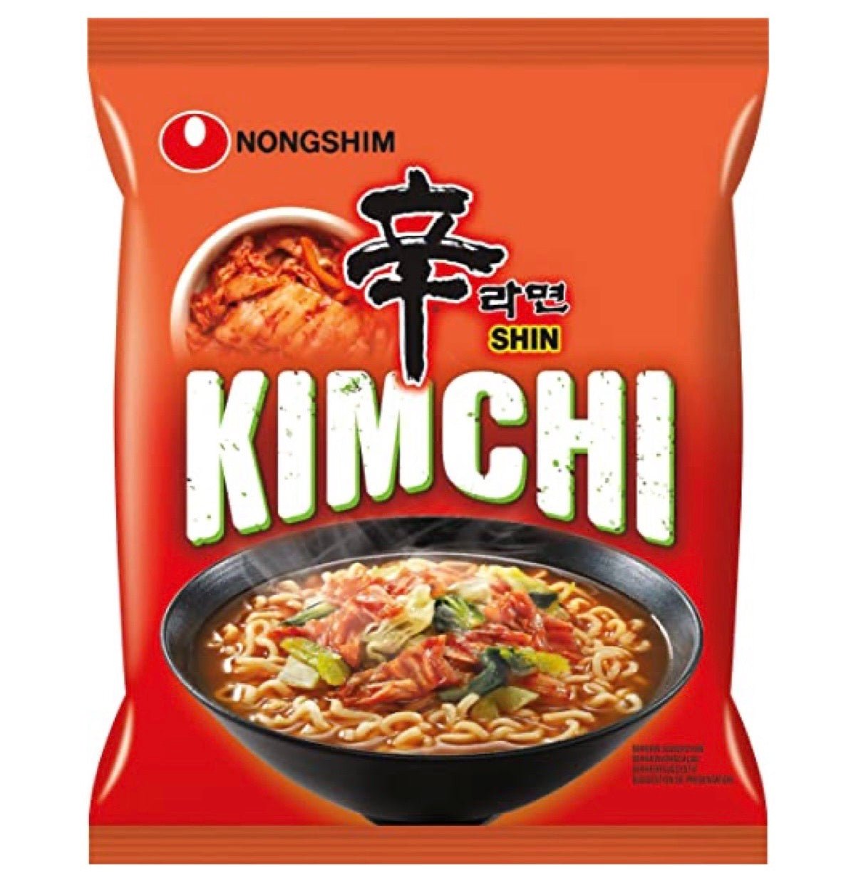 Nongshim Kimchi Ramyun Instant Noodle 120g - Asian Online Superstore UK