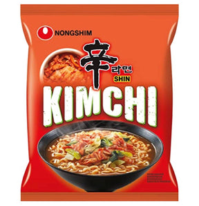Nongshim Kimchi Ramyun Instant Noodle 120g | Asian Grocery UK