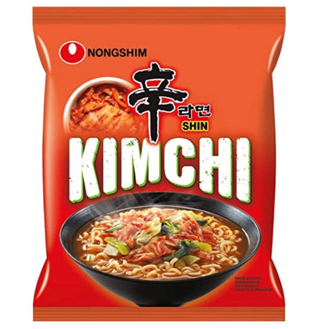 Nongshim Kimchi Ramyun Instant Noodle 120g - Asian Online Superstore UK
