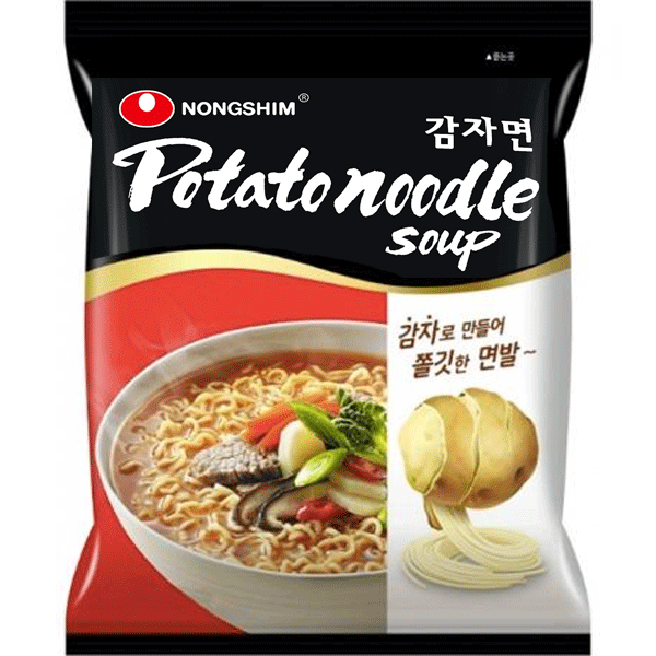 Nongshim Potato Noodle Soup (Instant Noodle) 100g - Asian Online Superstore UK