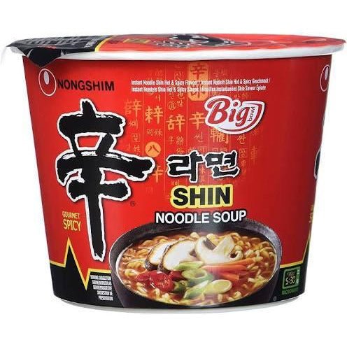 Nongshim Shin Big Bowl Noodle Ramyun 114g - Asian Online Superstore UK