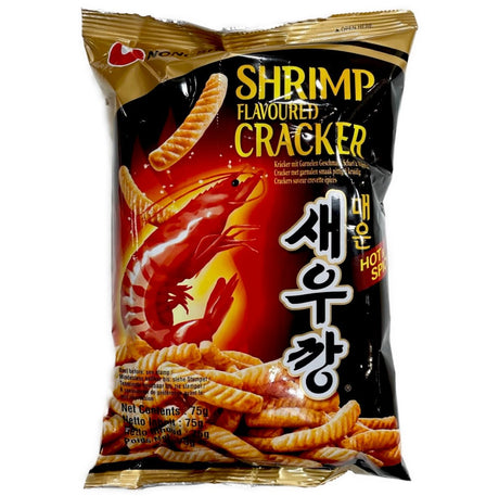 Nongshim Shrimp Flavoured Cracker Hot & Spicy 75g - Asian Online Superstore UK