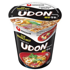 Nongshim Tempura Udon Cup Noodle 62g | Asian Grocery UK