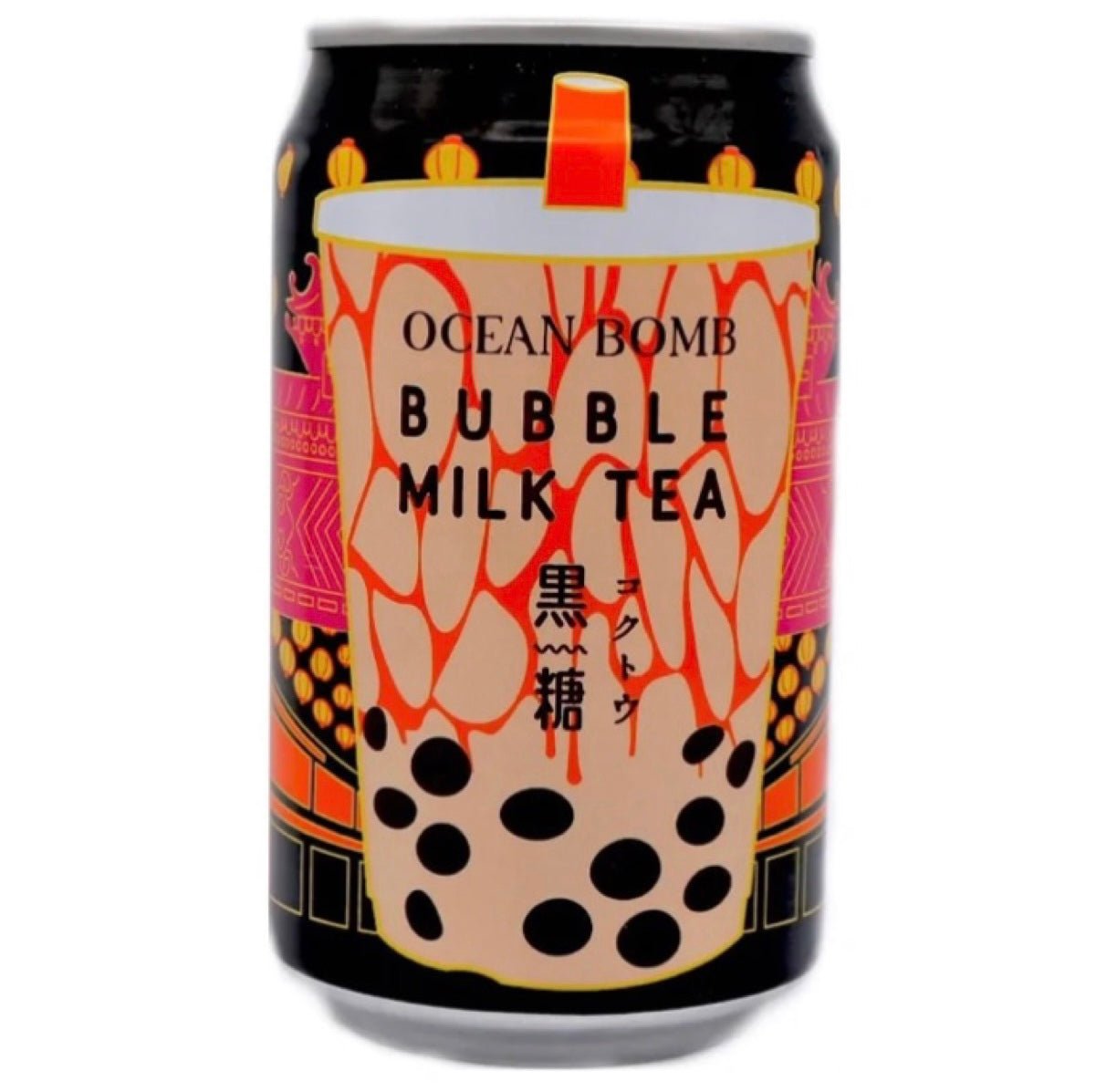 Ocean Bomb Brown Sugar Bubble Milk Tea 330ml - Asian Online Superstore UK