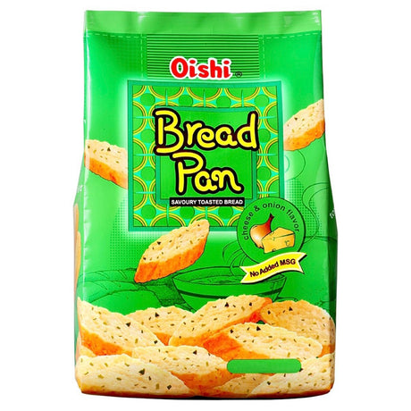 Oishi Bread Pan Savoury Toasted Cheese & Onion 42g - Asian Online Superstore UK