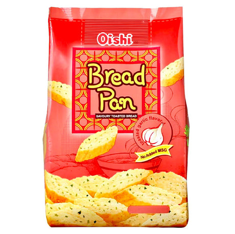 Oishi Bread Pan Toasted Garlic 42g - Asian Online Superstore UK