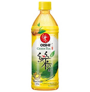 Oishi Green Tea Honey Lemon 500ml | Asian Grocery UK