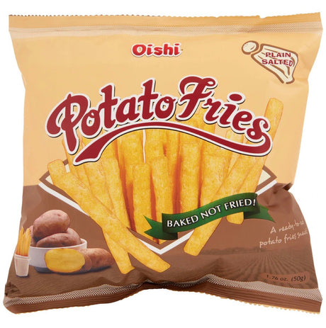 Oishi Potato Fries - Regular 50g - Asian Online Superstore UK