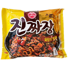 Ottogi Jin Jjajang Ramen (Stir Fried Noodle) 135g | Asian Grocery UK