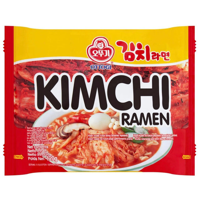 Ottogi Kimchi Ramen 120g - Asian Online Superstore UK