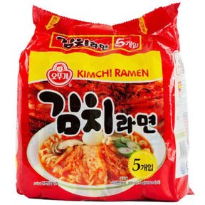 Ottogi Kimchi Ramen (5x120g) 600g | Asian Grocery UK