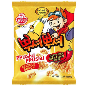 Ottogi Noodle Snack Spicy Rice Cake Flavour 90g | Asian Grocery UK