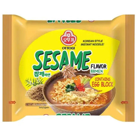 Ottogi Sesame Flavour Ramen Instant Noodle 115g - Asian Online Superstore UK