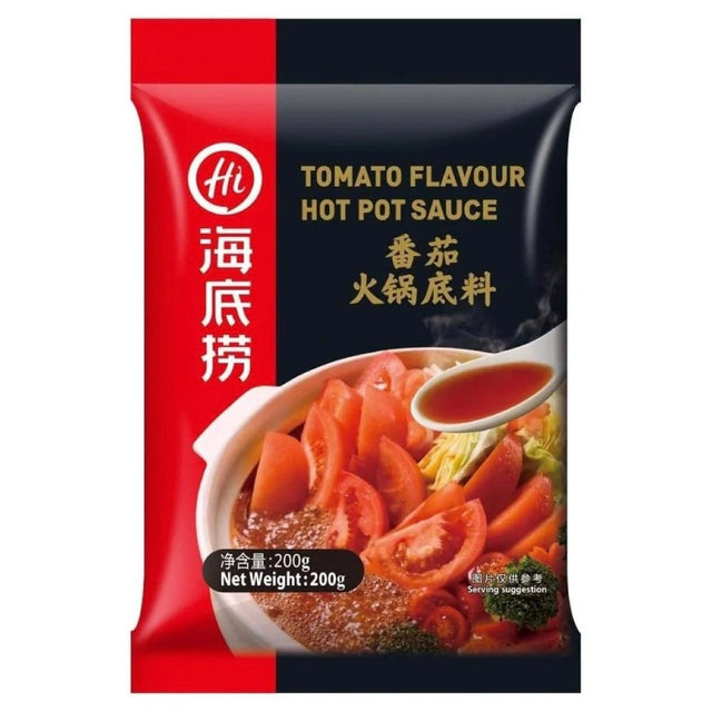 OUTDATED: HDL HaiDiLao Hot Pot Base Tomato 200g (BBD: 14 - 11 - 25) - Asian Online Superstore UK