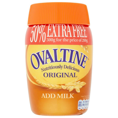 Ovaltine Original (50% Extra Free) 300g - Asian Online Superstore UK