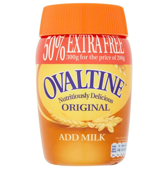 Ovaltine Original (50% Extra Free) 300g - Asian Online Superstore UK
