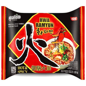SO: Paldo Hwa Ramyun Instant Noodles (Hot & Spicy)120g | Asian Grocery UK