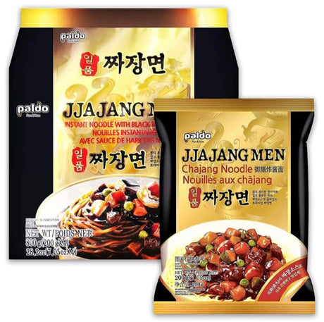 Paldo Jjajangmen Ramen Instant Noodles (4x200g) 800g - Asian Online Superstore UK