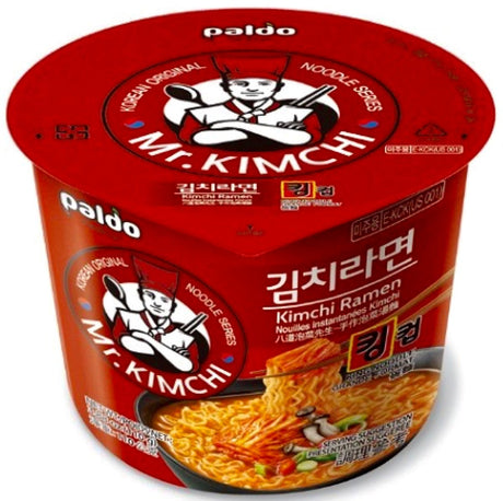 Paldo Mr. Kimchi King Cup Noodles (Bowl) 110g - Asian Online Superstore UK